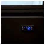 Bundy Rum Upright Quiet Running Black Glass Door Bar Fridge SC372B-Bundy-1