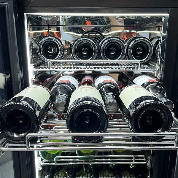Schmick Under Bench Beer and Wine Dual Zone Bar Fridge SK228D-B-HD
