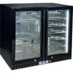 Schmick Under Bench Beer and Wine Dual Zone Bar Fridge SK228D-B-HD