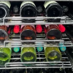 Schmick Under Bench Beer and Wine Dual Zone Bar Fridge SK228D-B-HD