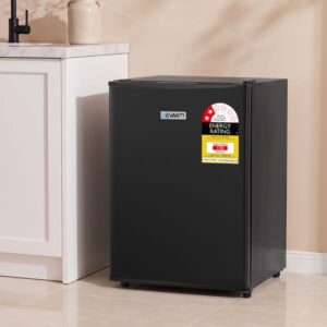 Devanti 42L Upright Freezer Fridge Black UPF-60L-BK