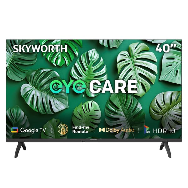 SKYWORTH 40" E5500H EyeCare Smart Google TV 1080P FHD HDR10 HLG Find-My Remote V1398-40E5500H