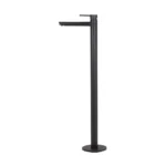 Molla Floor Standing Bath Mixer with Swivel Spout - Matte Black VALE-FSM0029-B