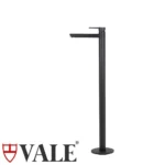 Molla Floor Standing Bath Mixer with Swivel Spout - Matte Black VALE-FSM0029-B