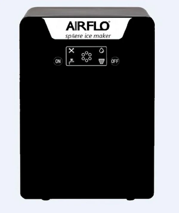 AirFlo Ice Ball Maker - 50mm Sphere Ice Maker - High capacity Manual or auto-fill ZB001