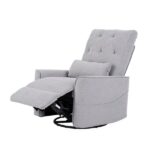 Artiss Electric Massage Recliner Chair with 270° Swivel & Heat Grey RECLINER-C-CHENI-GY-AB