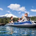 Intex Excursion 4 Inflatable Boat Set with Oars 68324