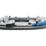 Intex Excursion 4 Inflatable Boat Set with Oars 68324