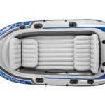 Intex Excursion 4 Inflatable Boat Set with Oars 68324