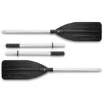 Intex Excursion 4 Inflatable Boat Set with Oars 68324